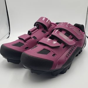 Louis Garneau Women's Sapphire Cycling Shoes. Size 8 / EU 39. Magenta Purple.